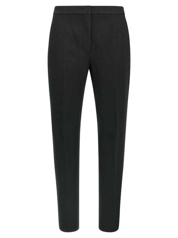 Max Mara Black Viscose Casual Pants