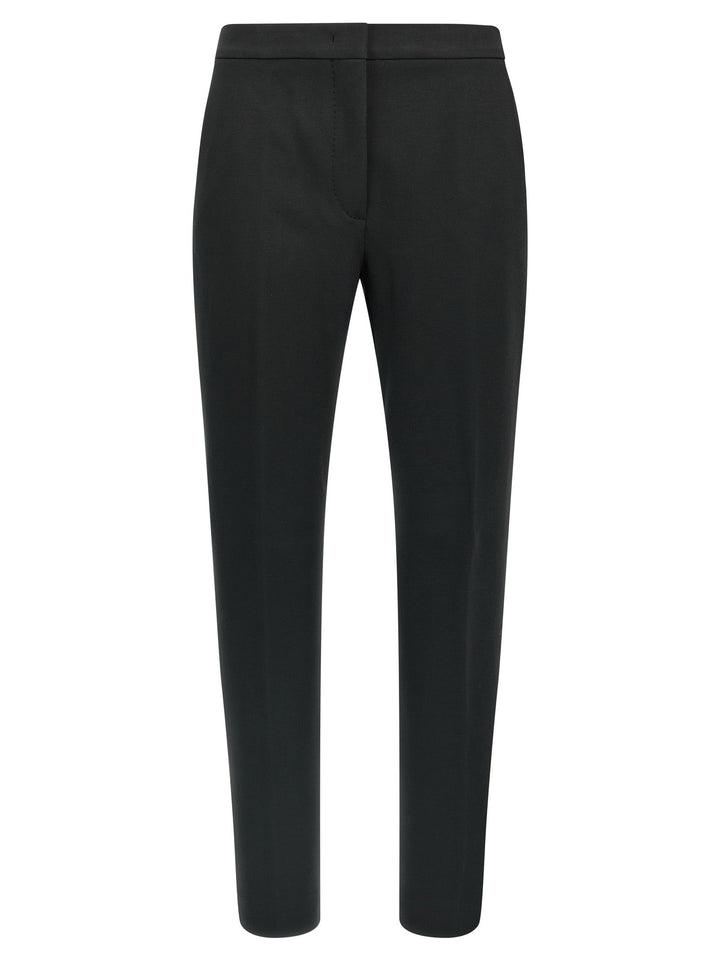 Max Mara Black Viscose Casual Pants