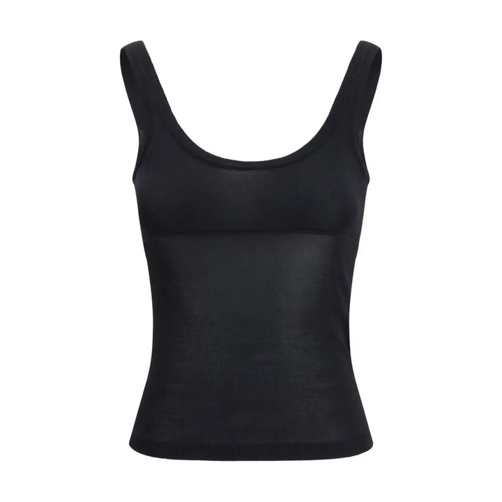 Max Mara Black Viscose Shirt