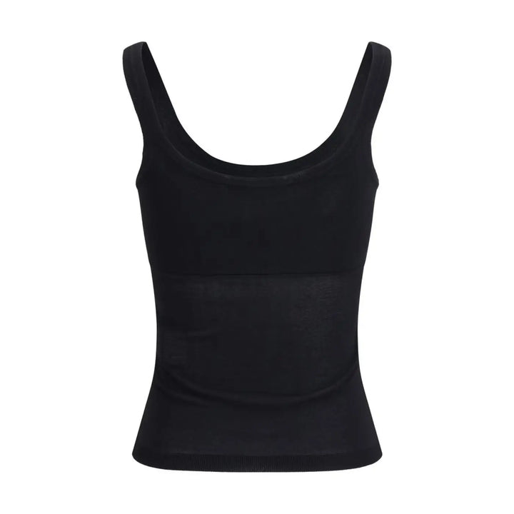 Max Mara Black Viscose Shirt