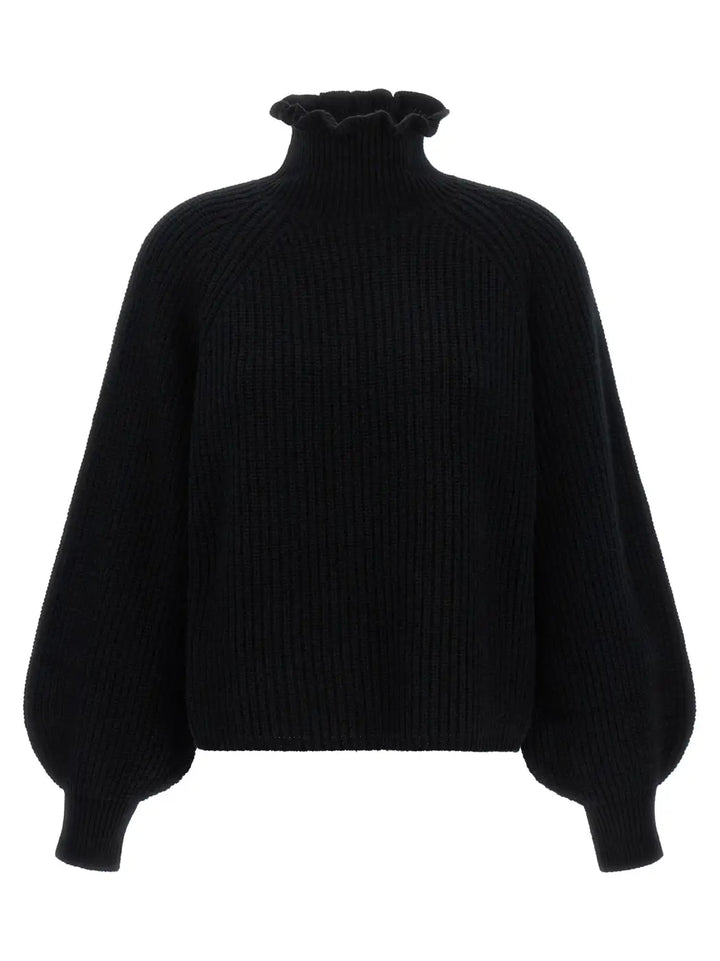 Max Mara Black Wool Cardigan