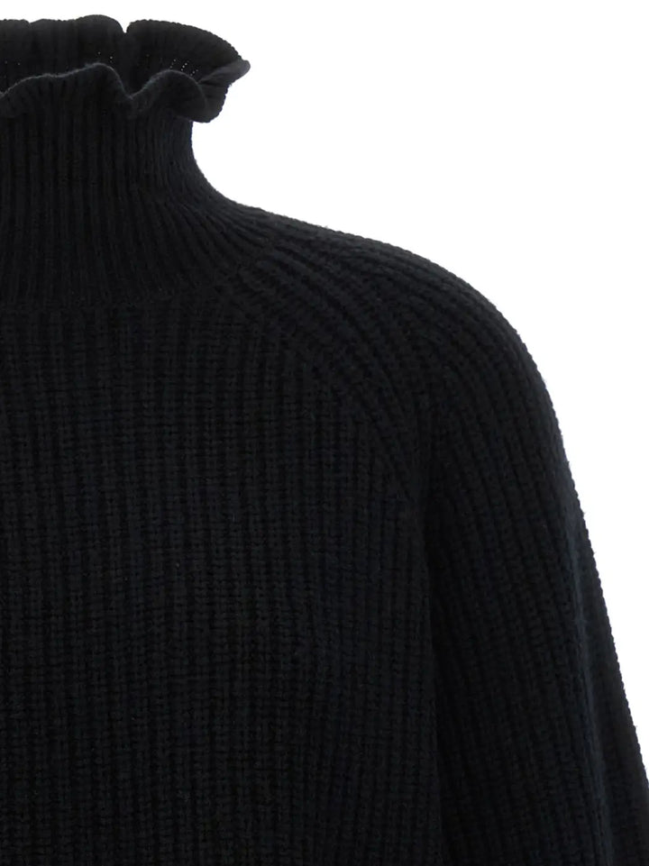 Max Mara Black Wool Cardigan