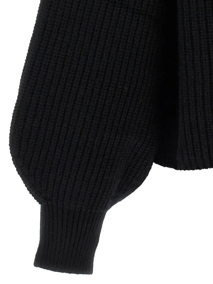 Max Mara Black Wool Cardigan