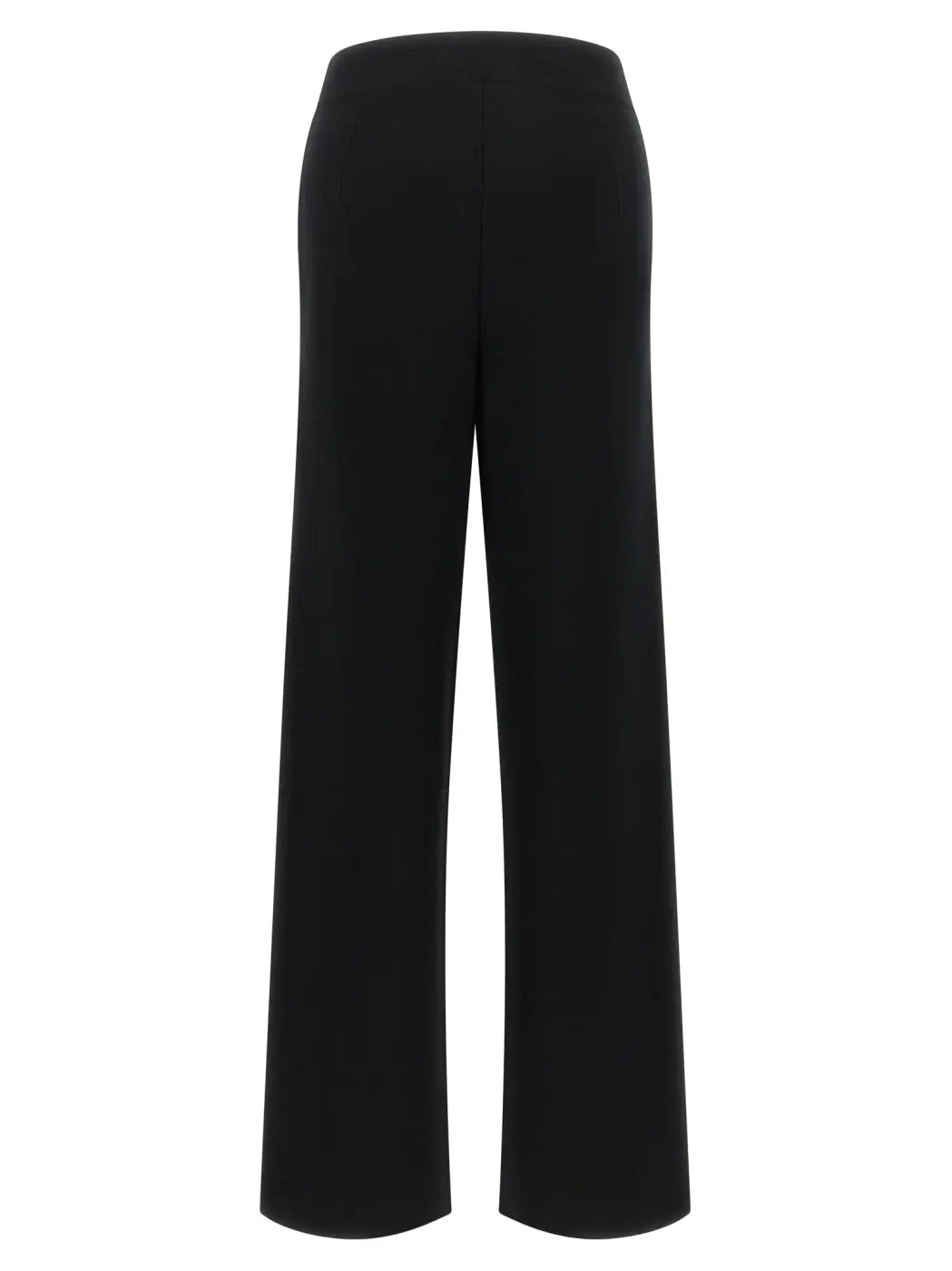 Max Mara Black Wool Casual Pants