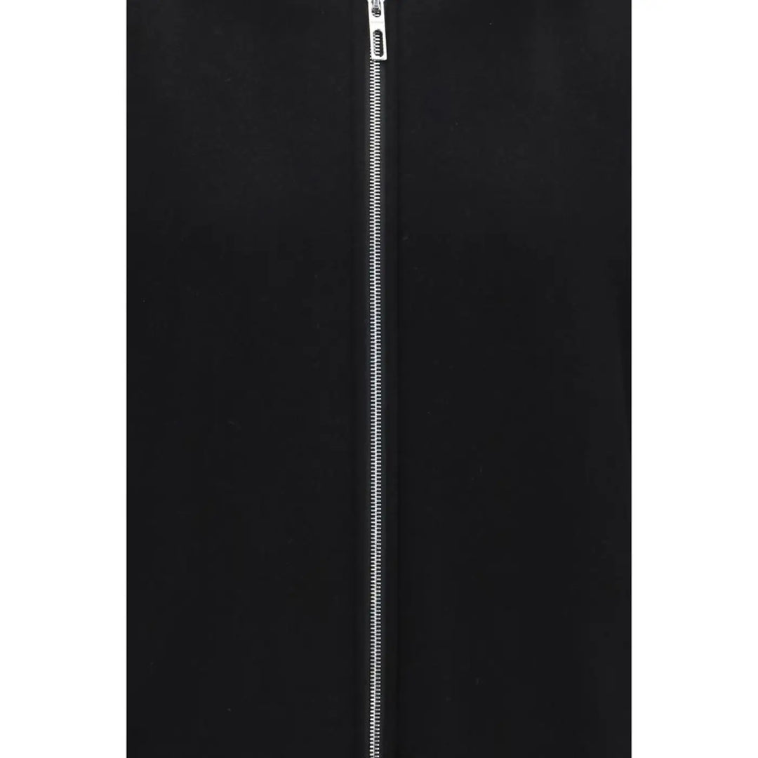 Max Mara Black Wool Oves Aries Full-length Jacket