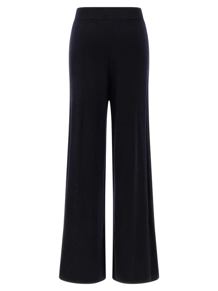 Max Mara Blue Cashmere Casual Pants
