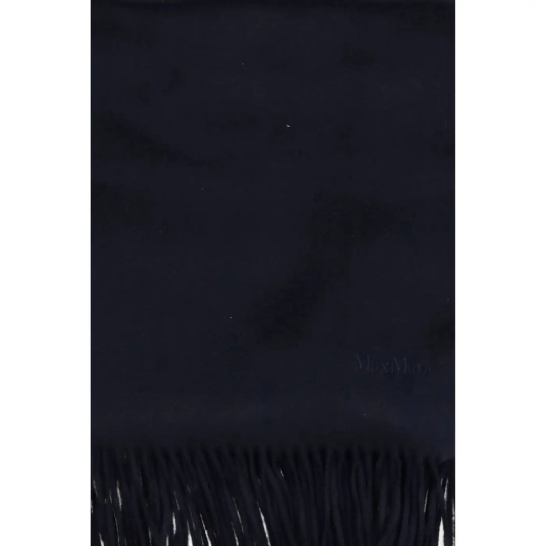 Max Mara Blue Cashmere Scarf