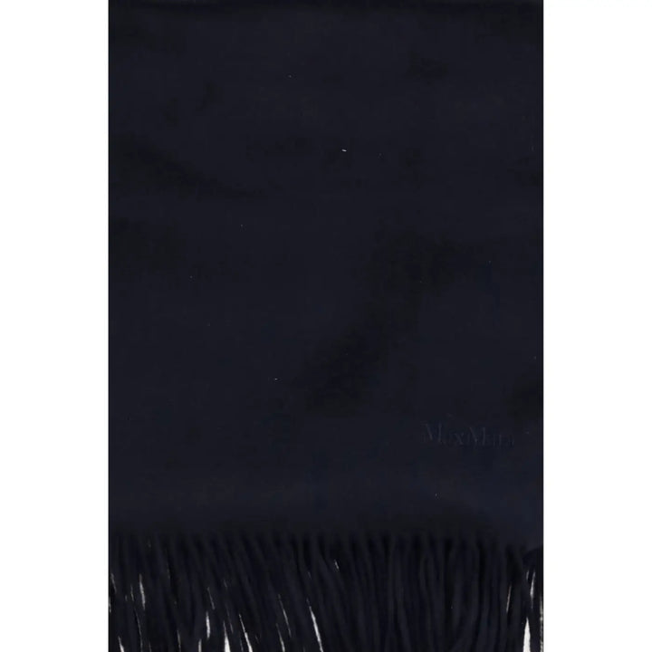 Max Mara Blue Cashmere Scarf