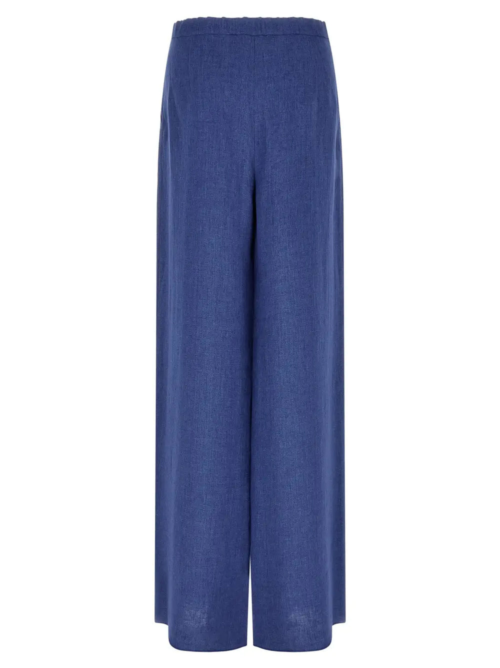 Max Mara Blue Linen Casual Pants