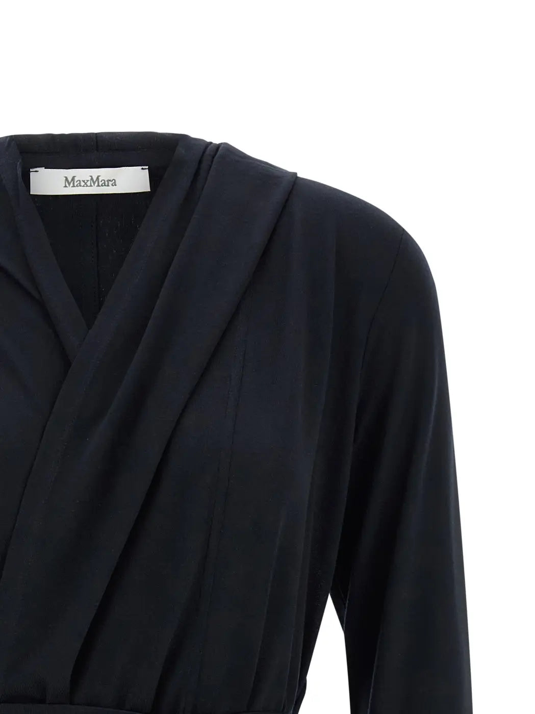 Max Mara Blue Lyocell Cardigan
