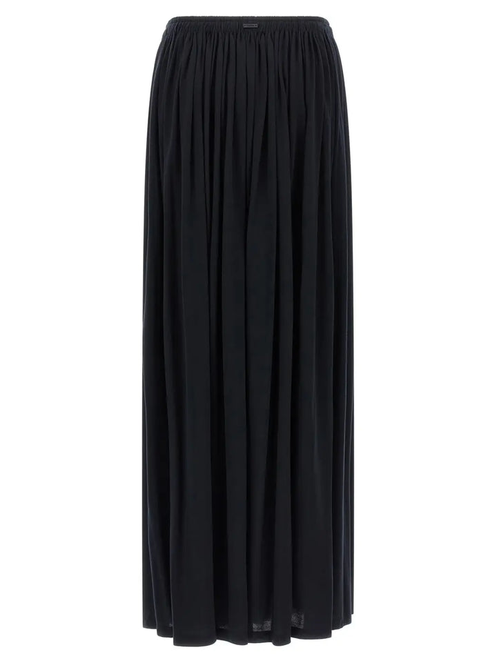 Max Mara Blue Lyocell Mini Skirt