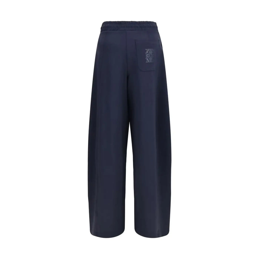 Max Mara Blue Polyamide Casual Pants