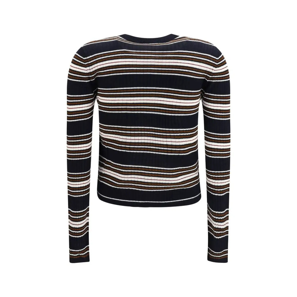 Max Mara Blue Silk Cardigan