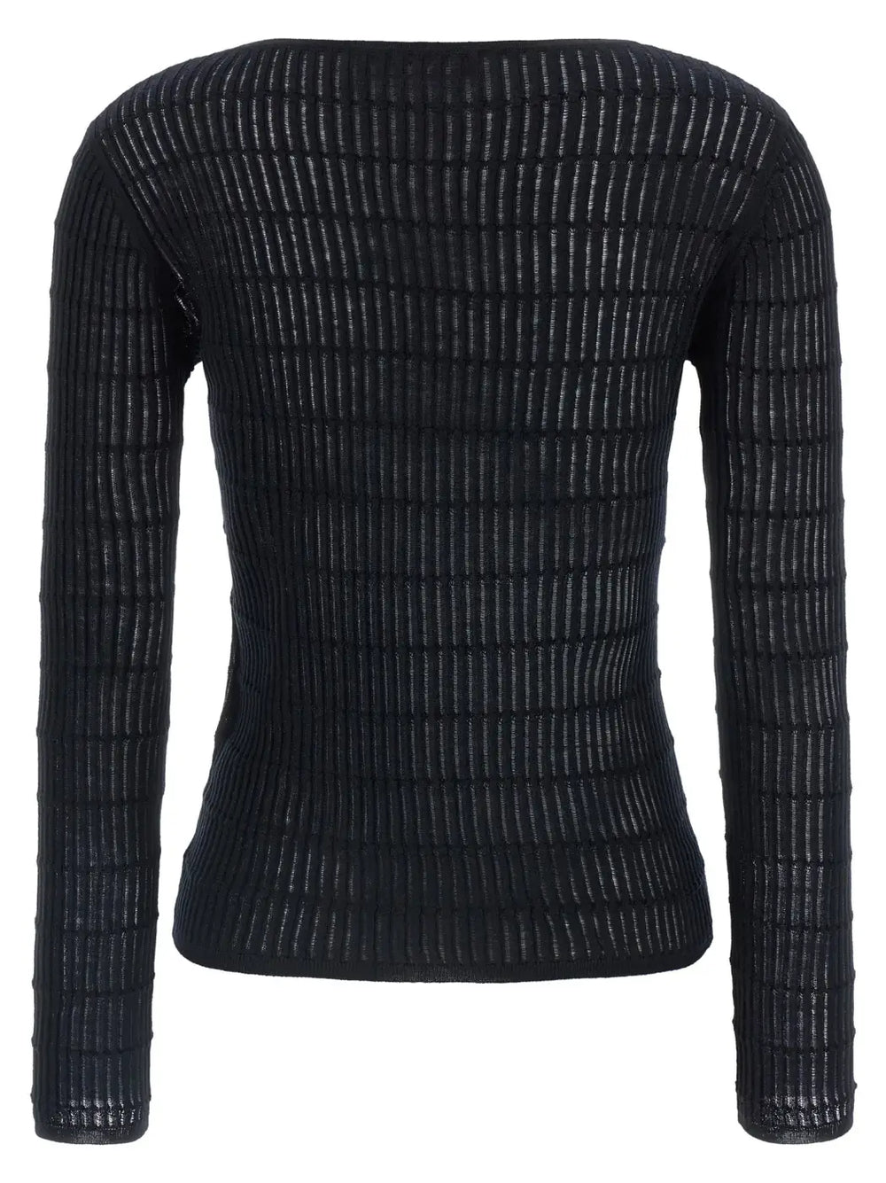 Max Mara Blue Silk Cardigan