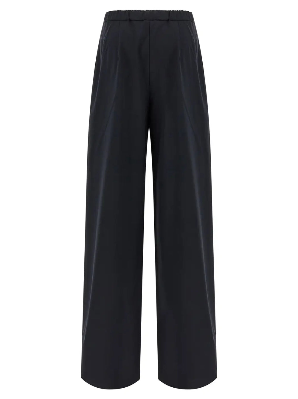 Max Mara Blue Virgin Wool Casual Pants