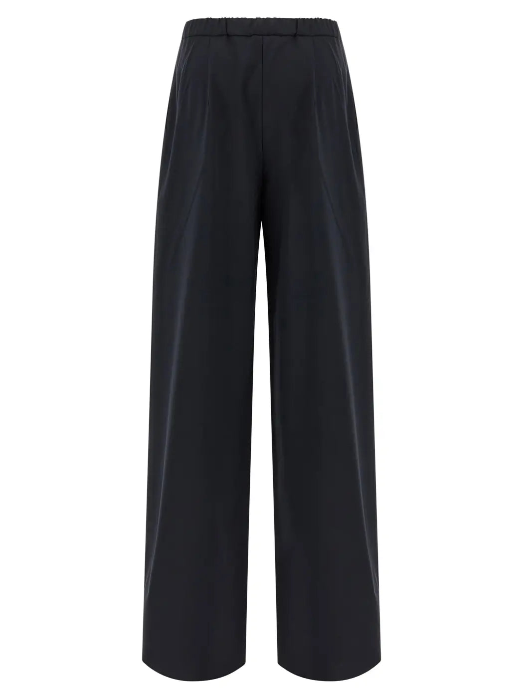 Max Mara Blue Virgin Wool Casual Pants
