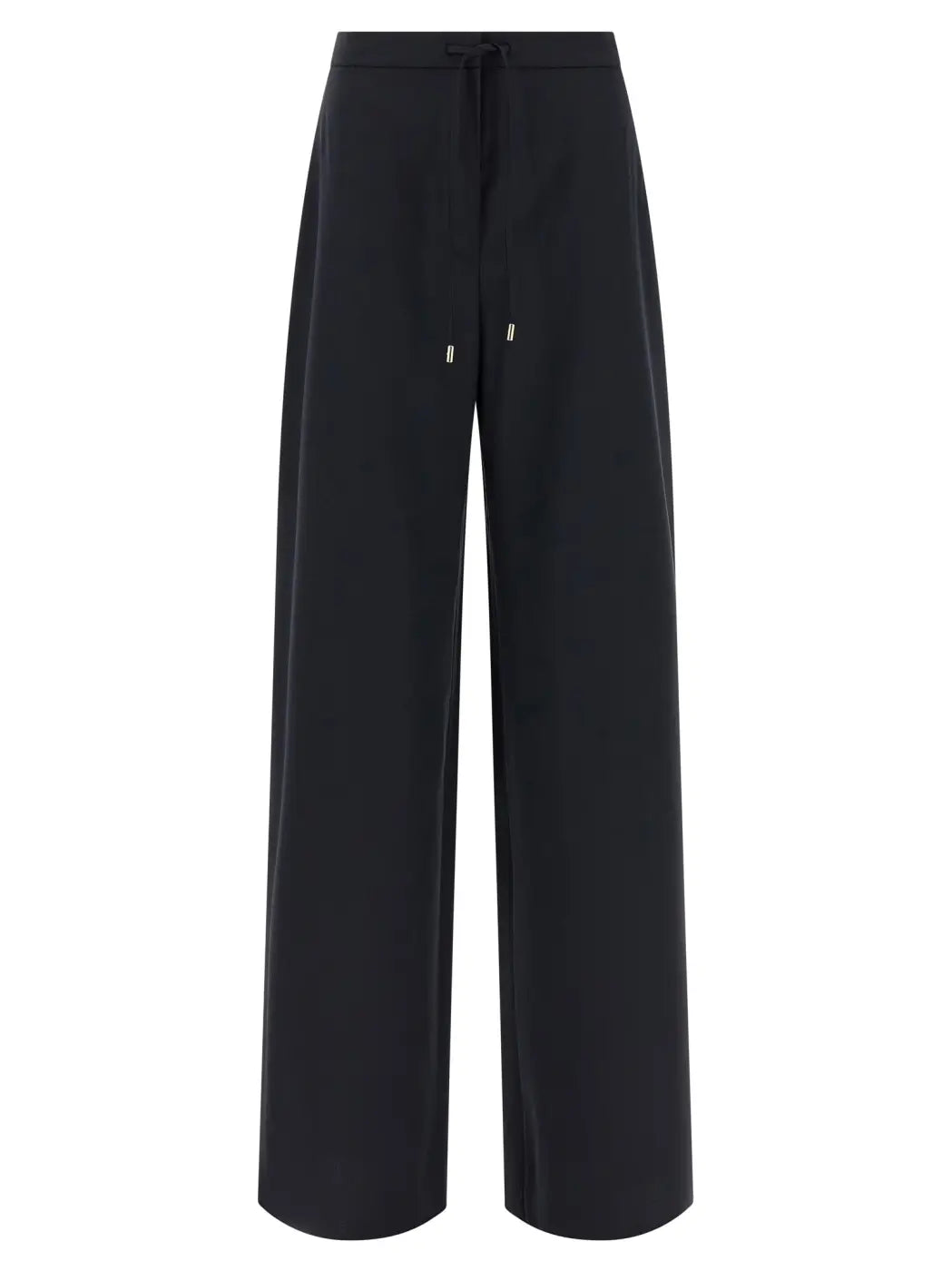 Max Mara Blue Virgin Wool Casual Pants