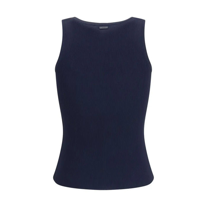 Max Mara Blue Viscose Tank Tops