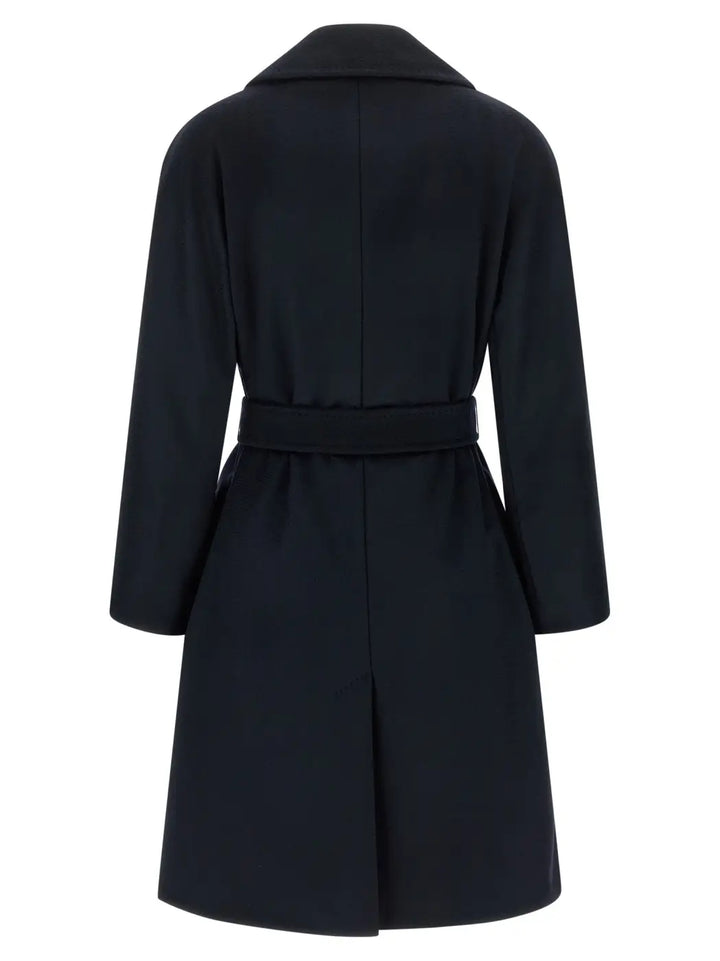 Max Mara Blue Wool Coat