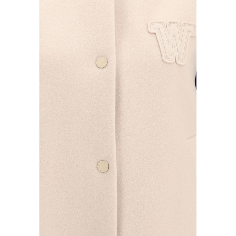 Max Mara Bomber Jackets - Blue Wool Oves Aries