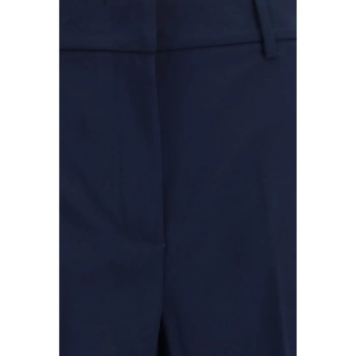 Max Mara Blue Wool Oves Aries Casual Pants