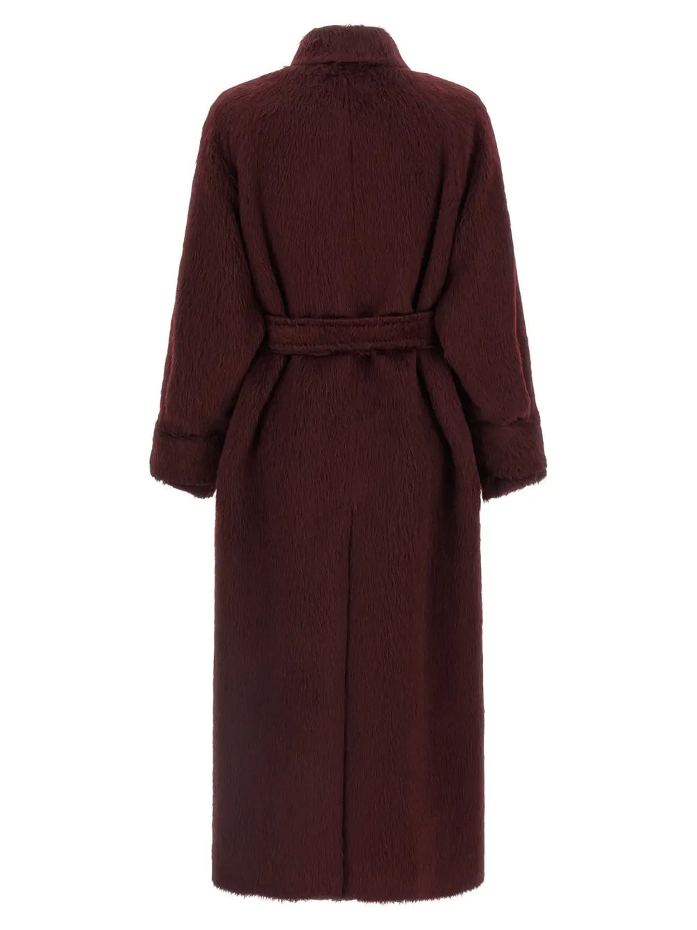 Max Mara Bordeaux Wool Coat