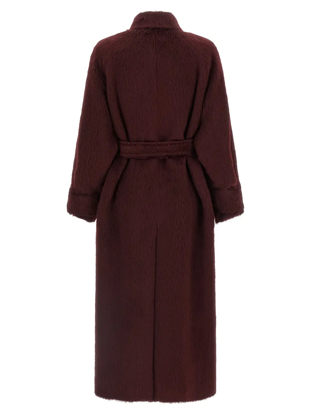 Max Mara Bordeaux Wool Coat