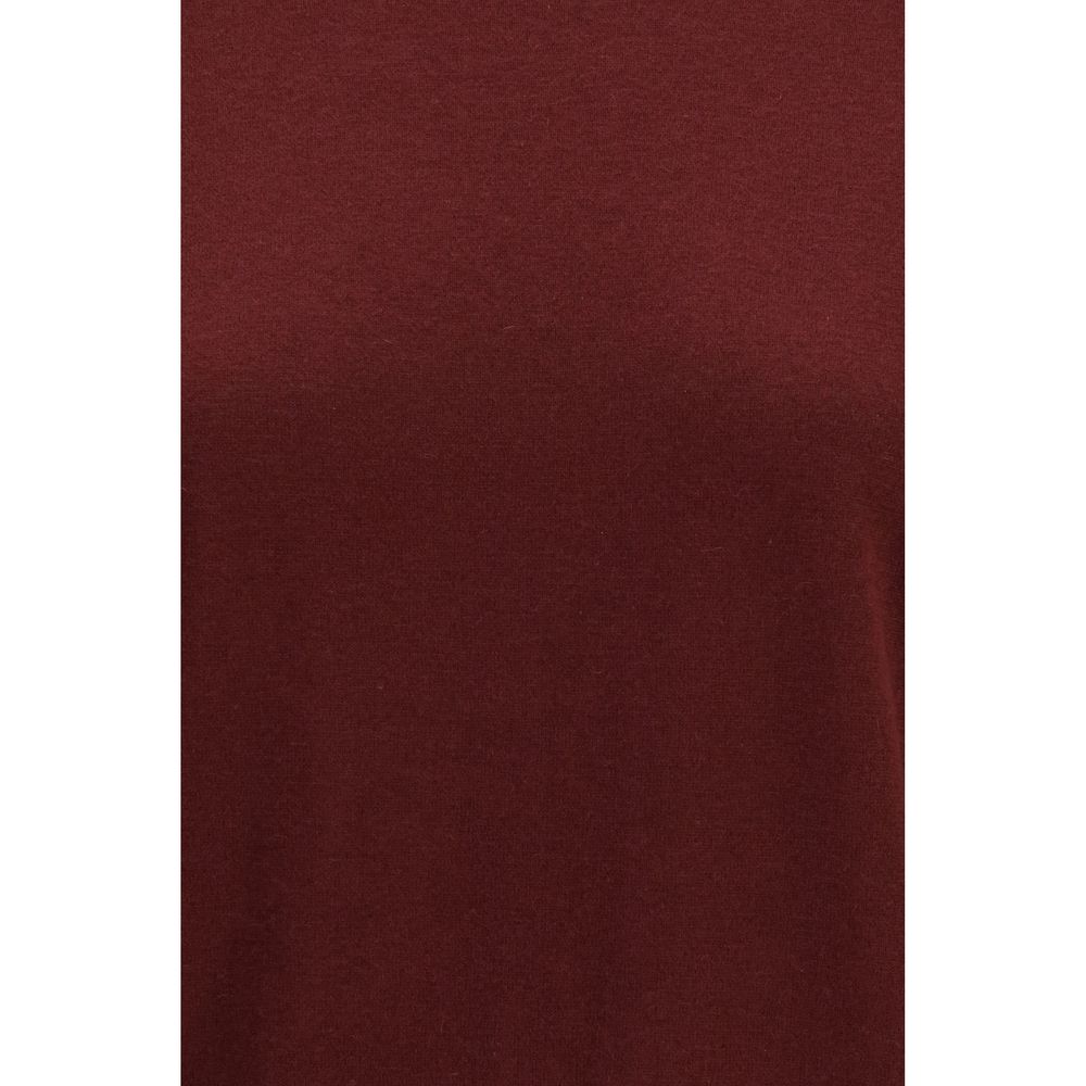 Max Mara - Bordeaux Wool Oves Aries T-Shirt