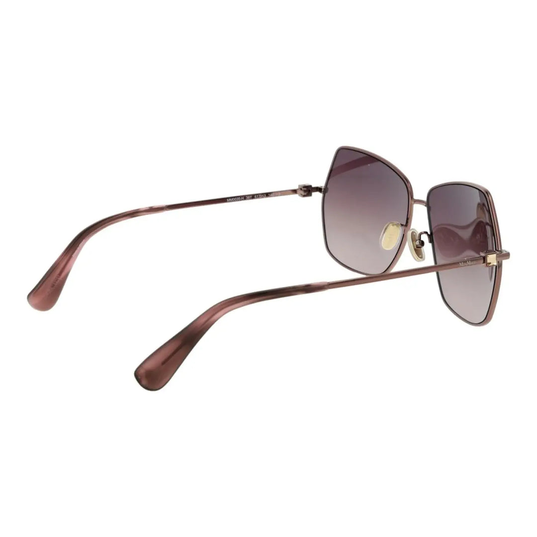 Max Mara Bronze Metal Sunglasses