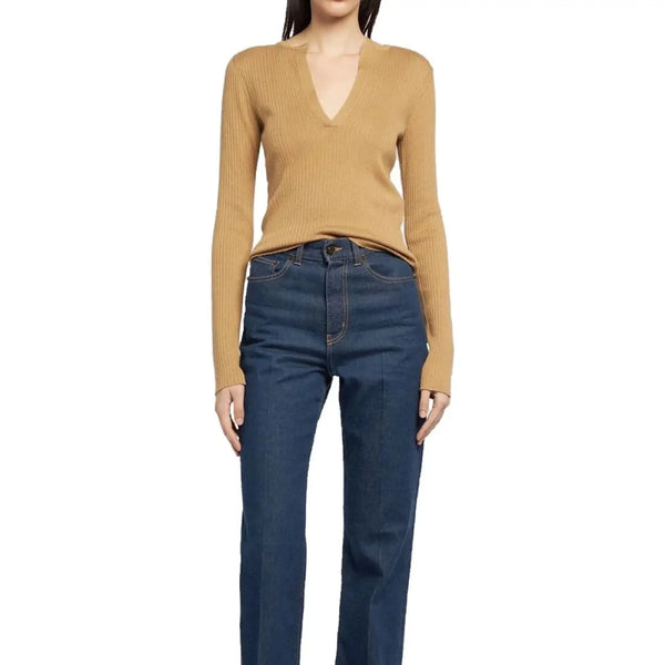 Max Mara Brown Cashmere Sweatshirt