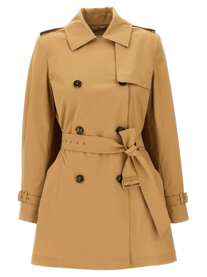 Max Mara Brown Cotton Coat