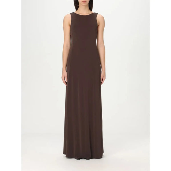 Max Mara Brown Jersey Casual Dress women’s dress