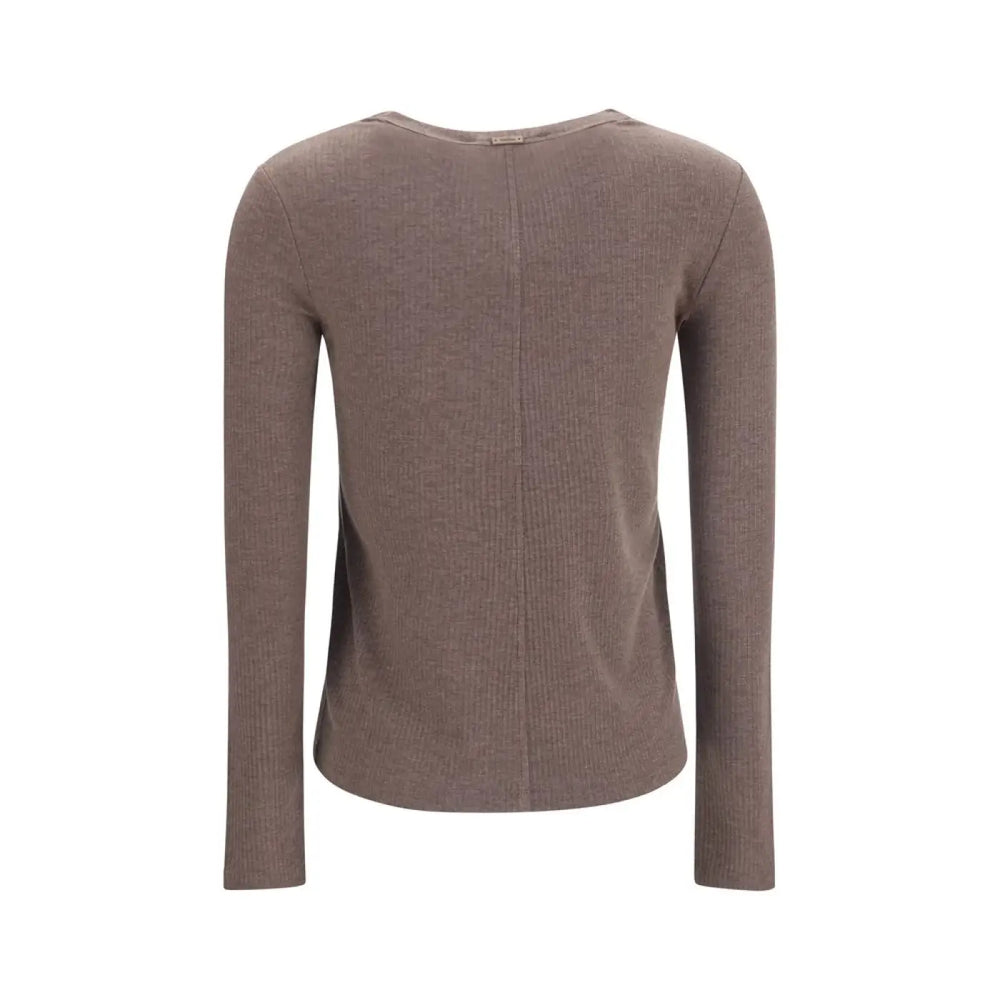 Max Mara Brown Lyocell Sweatshirt