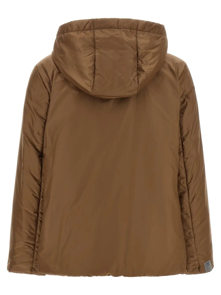 Max Mara Brown Polyester Full-length Jacket