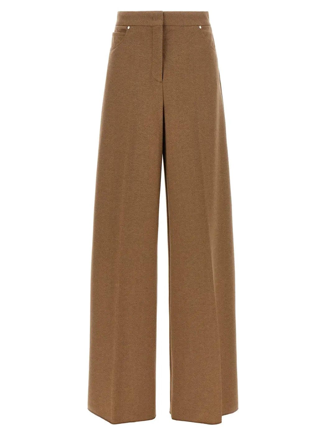 Max Mara Brown Triacetate Casual Pants