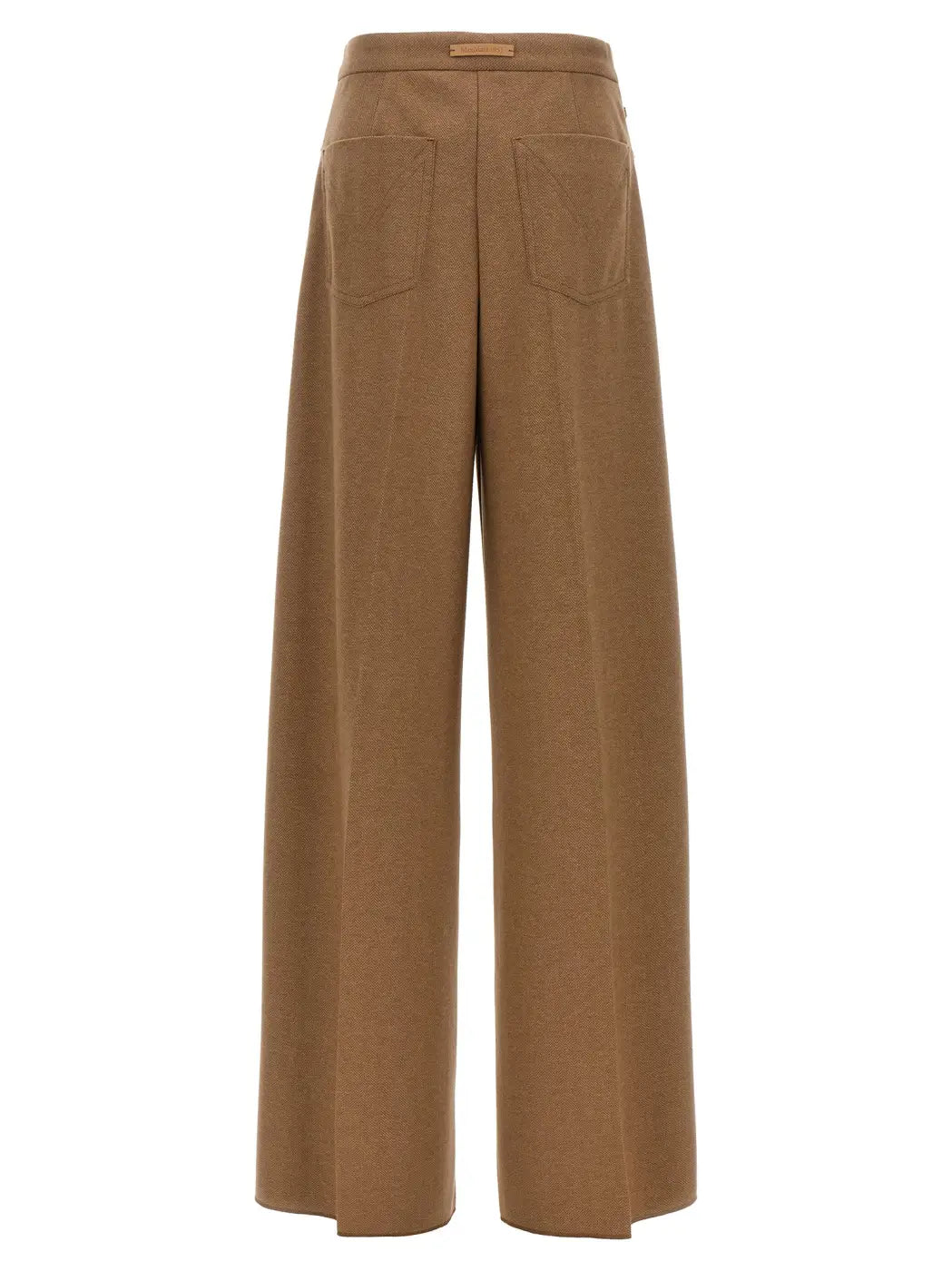 Max Mara Brown Triacetate Casual Pants