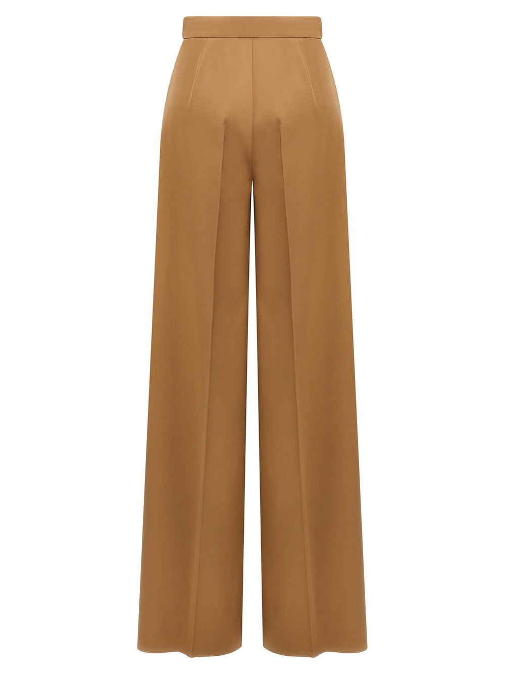 Max Mara Brown Virgin Wool Casual Pants