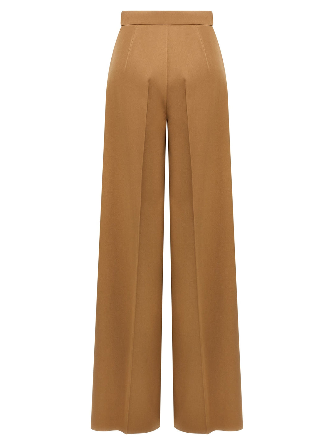 Max Mara Brown Virgin Wool Casual Pants