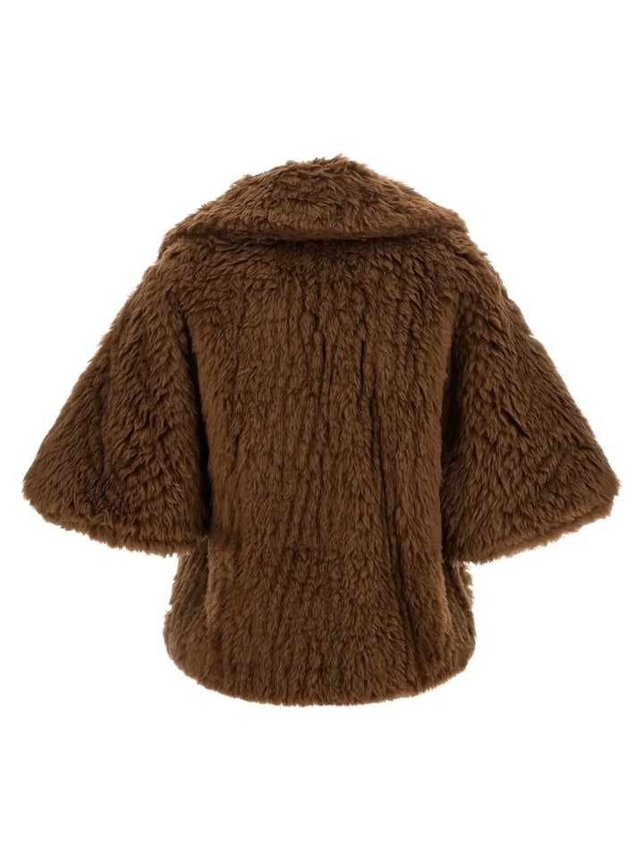 Max Mara Brown Virgin Wool Coat