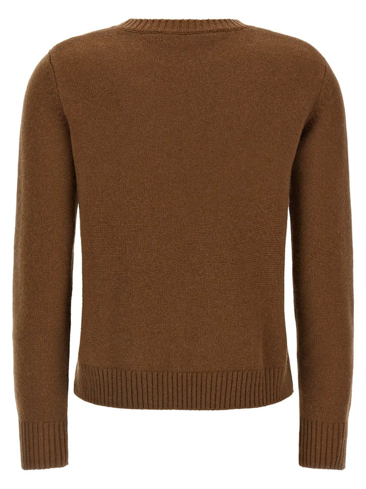 Max Mara Brown Wool Cardigan