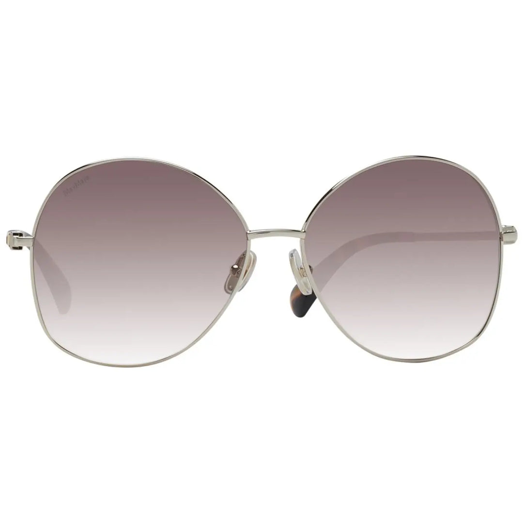 Max Mara Gold Metal Sunglasses