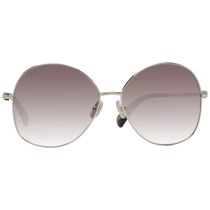 Max Mara Gold Metal Sunglasses