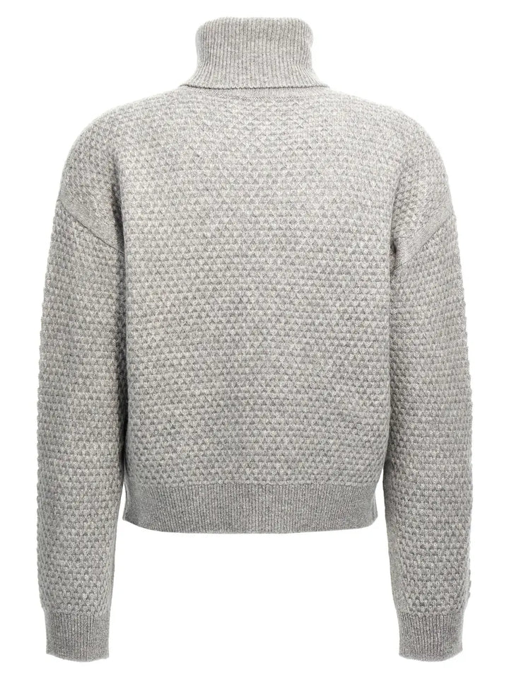 Max Mara Gray Cashmere Cardigan