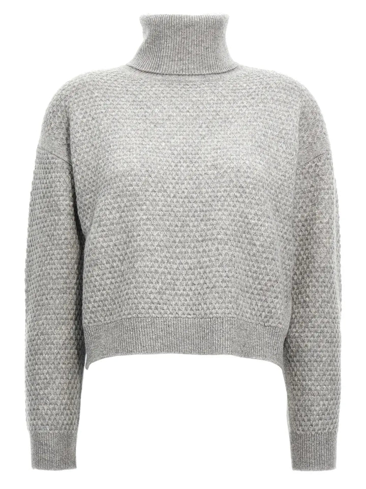 Max Mara Gray Cashmere Cardigan