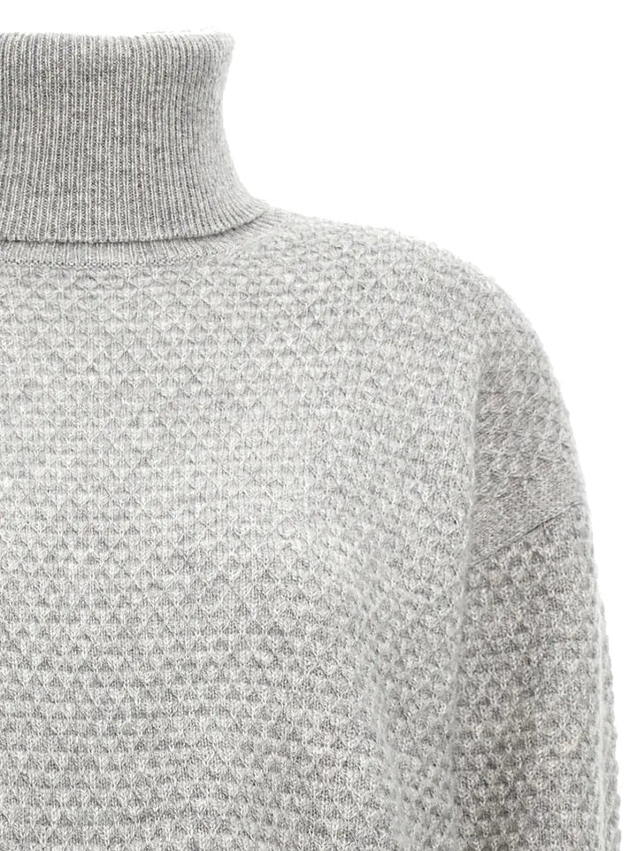 Max Mara Gray Cashmere Cardigan