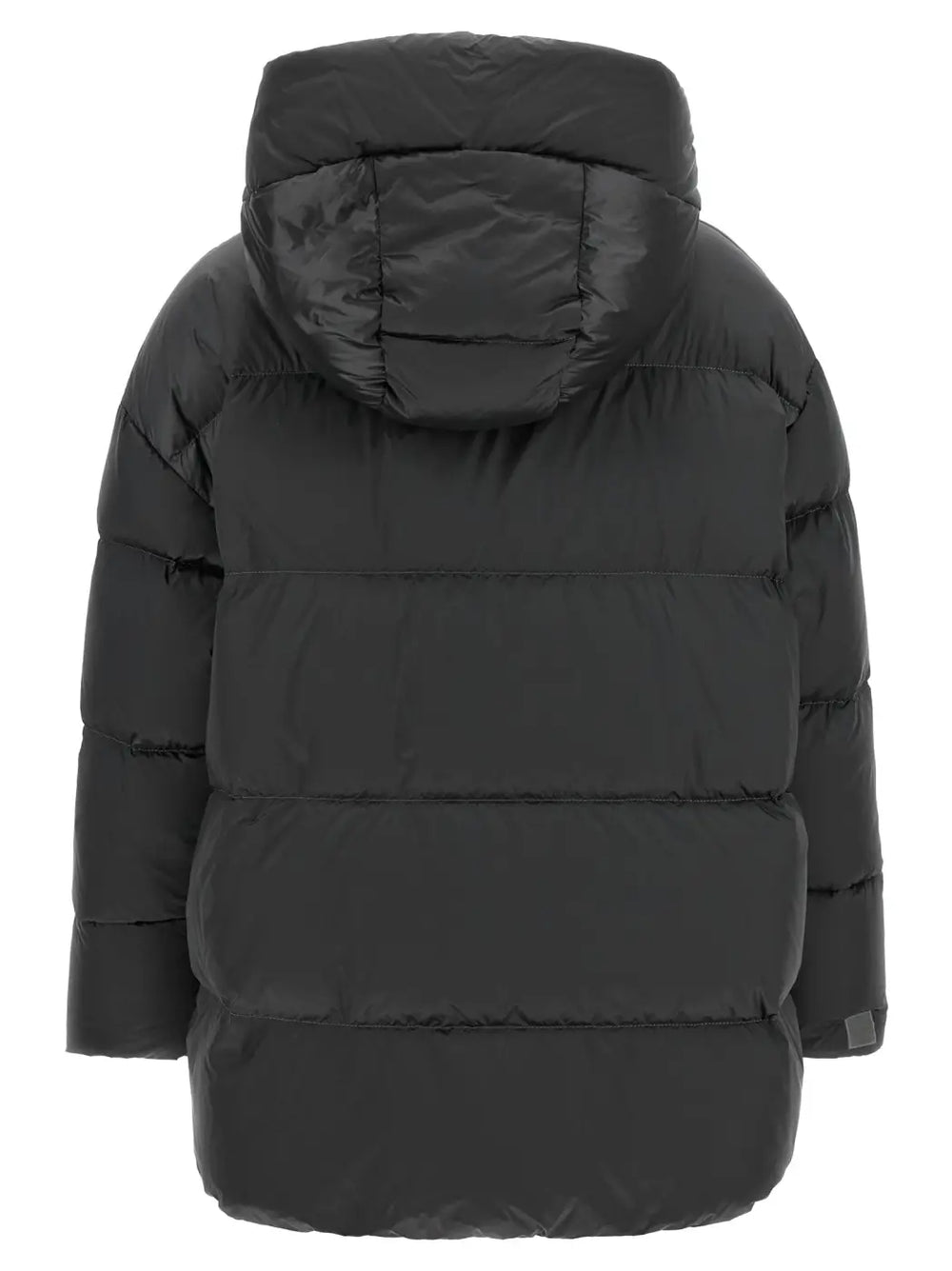 Max Mara Gray Polyamide Full-length Jacket