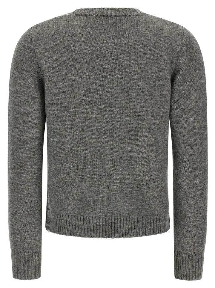 Max Mara Gray Wool Cardigan