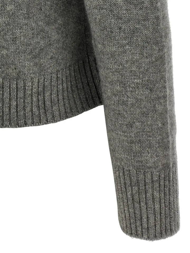 Max Mara Gray Wool Cardigan