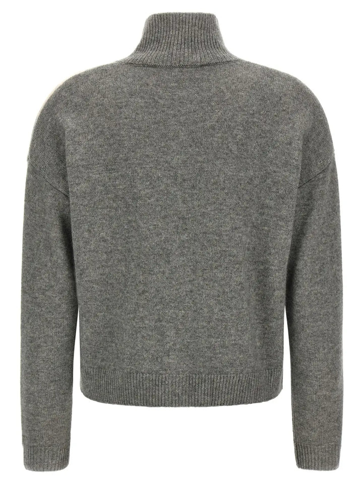 Max Mara Gray Wool Cardigan