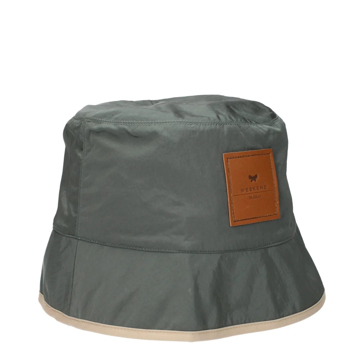Max Mara Green Polyamide Bucket Hat
